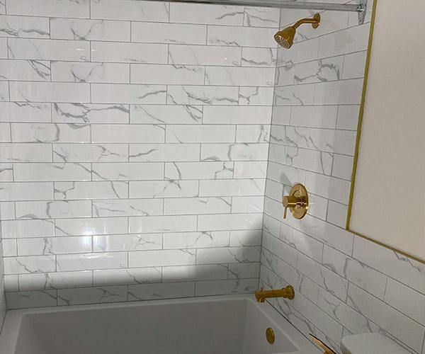 Clogged Shower and Bathtub