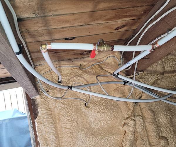 Outdoor Hose Bib Water Line Service