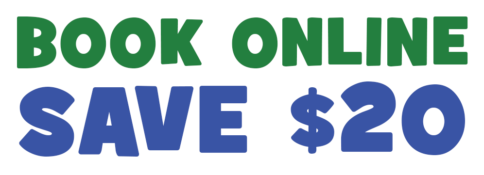 book online and save